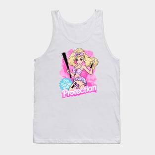 This Babe Uses Protection Tank Top